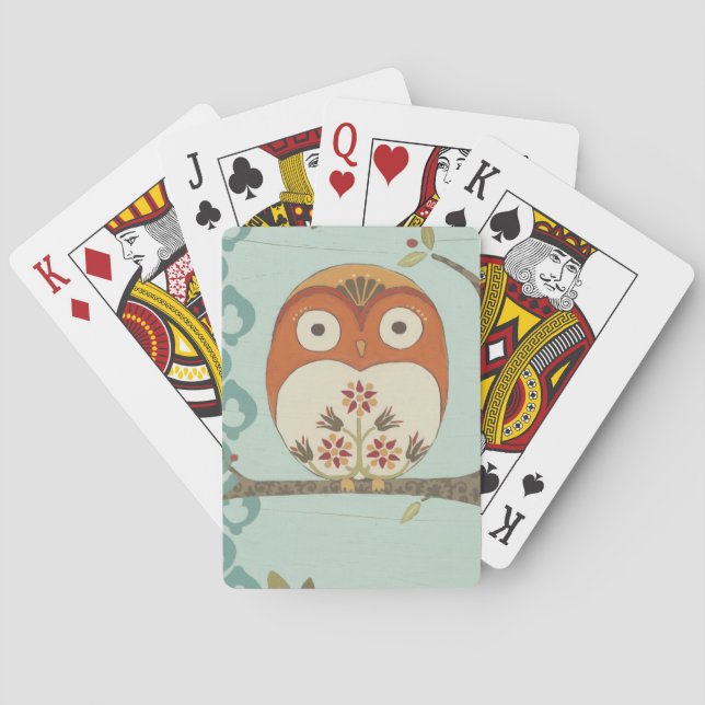 Forest Whimsy I Playing Cards (Back)