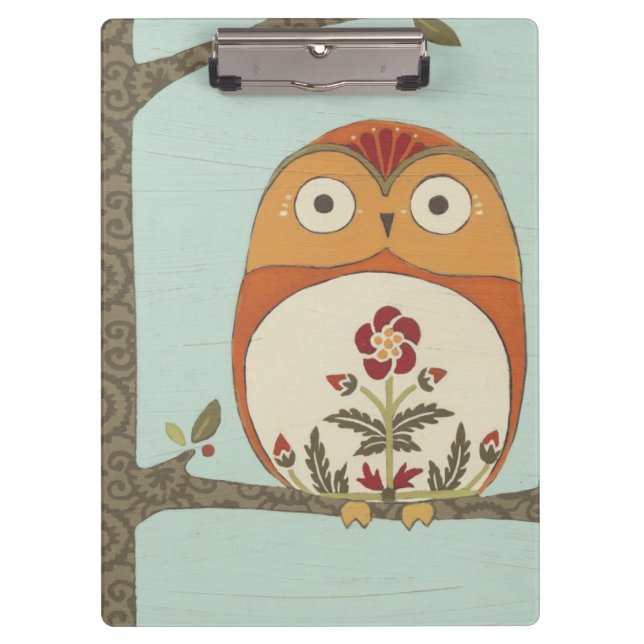 Forest Whimsy II Clipboard (Front)
