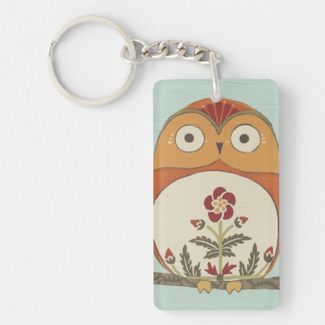 Forest Whimsy II Keychain (Front)