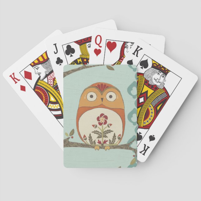 Forest Whimsy II Playing Cards (Back)