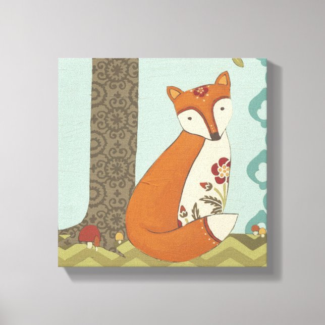 Forest Whimsy III Canvas Print (Front)