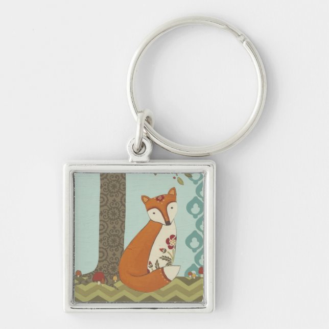 Forest Whimsy III Keychain (Front)