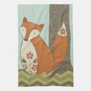 Forest Whimsy IV Kitchen Towel