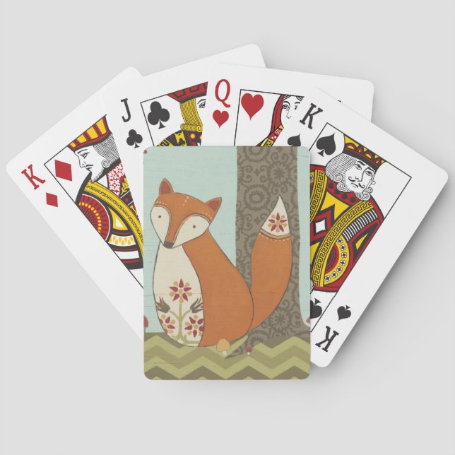 Forest Whimsy IV Playing Cards (Back)