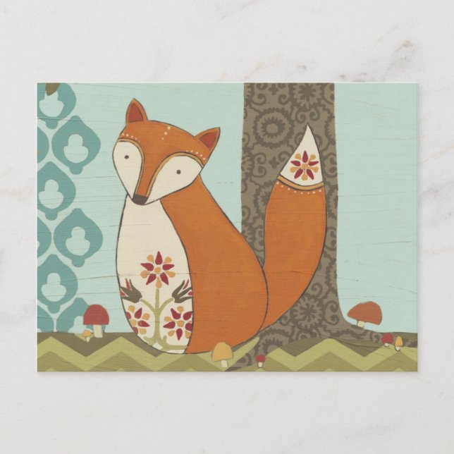 Forest Whimsy IV Postcard (Front)