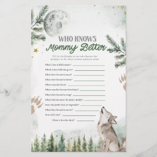 Forest Wolf Who Know Mommy Better Games