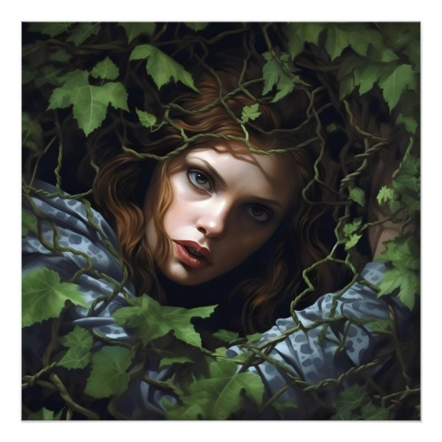 Forest Woman Photo Print (Front)