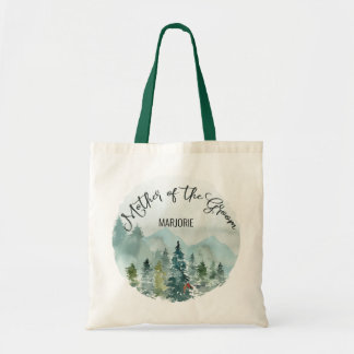 Forest Wonder Mother of the Groom Wedding Tote Bag