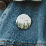 Forest Woodland Animals Mama To Be 2 Inch Round Button<br><div class="desc">Introducing our forest woodland animals mama-to-be button – perfect for a cute and whimsical celebration! Featuring a modern watercolor forest theme with adorable creatures like a fox, brown bear, bunny, and deer, it's great for a gender-neutral shower. This bohemian design sets a sweet and simple scene with its natural landscape...</div>