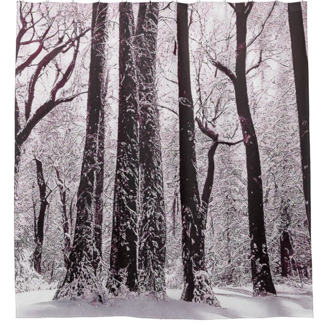 FOREST WOODS SNOWY WINTER SCENERY (Front)
