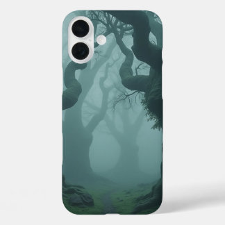 Forestcore fireflies dark cottagecore forest iPhone 16 Plus Case