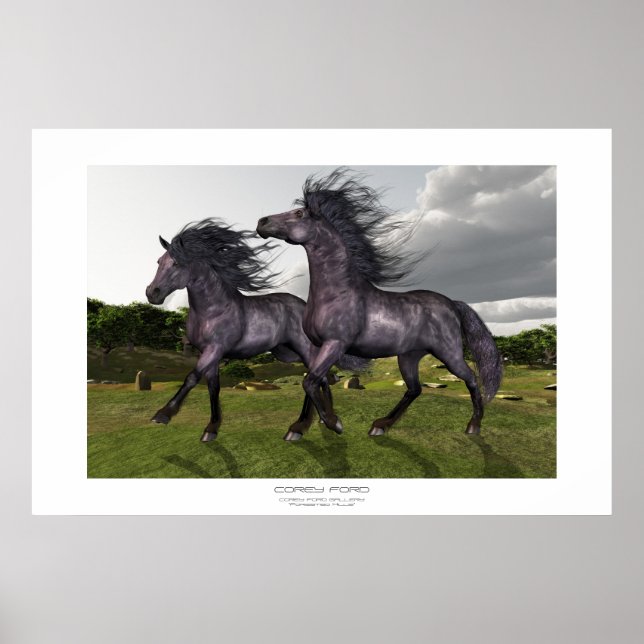 FORESTED HILLS PRINT (Front)