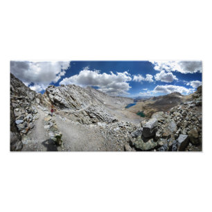Forester Pass Switchbacks - John Muir Trail Photo Print