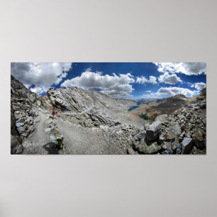Forester Pass Switchbacks - John Muir Trail Poster