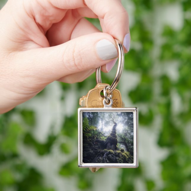 Forests | Anaga Rural Park Canary Islands Keychain (Hand)