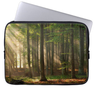 Forests   Autumn Forest Laptop Sleeve