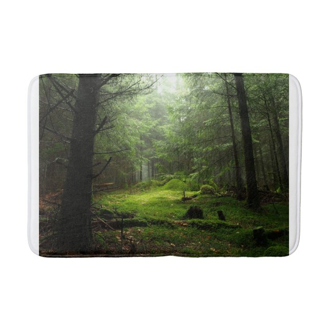 Forests | Auvergne France Bath Mat (Front)