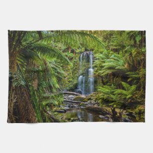 Forests   Beauchamp Falls Australia Kitchen Towel