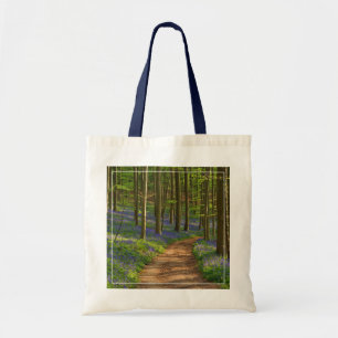 Forests Bluebell Forest in Belgium Tote Bag