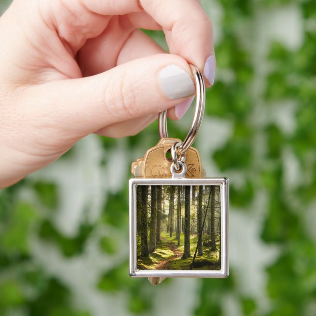 Forests | Boreal Forest Sweden Keychain (Hand)