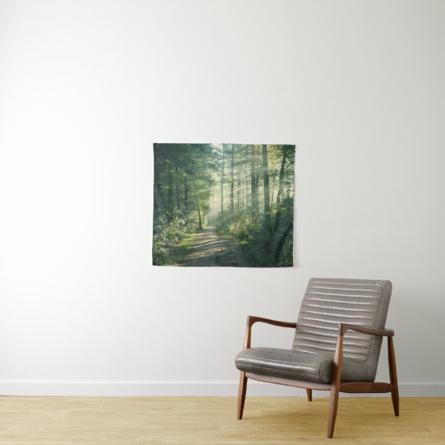 Forests | Forest Path Hamburg Germany Tapestry (In Situ (Horizontal))