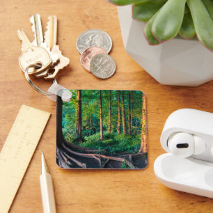 Forests   Greenery & Woodland Keychain