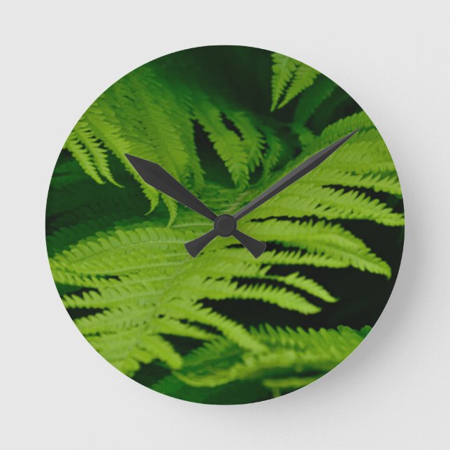 Forests & Jungles Round Clock (Front)
