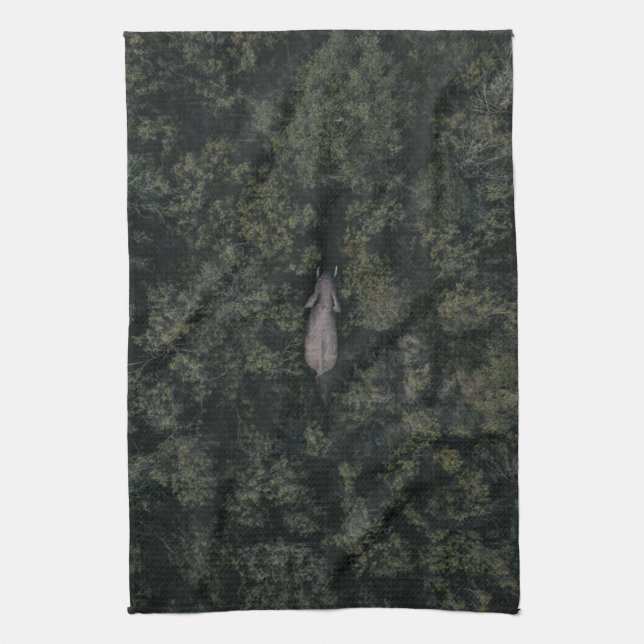 Forests | Lalibela Game Reserve Kitchen Towel (Vertical)