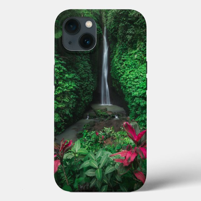 Forests | Leke Leke Waterfalls in Bali Case-Mate iPhone Case (Back)
