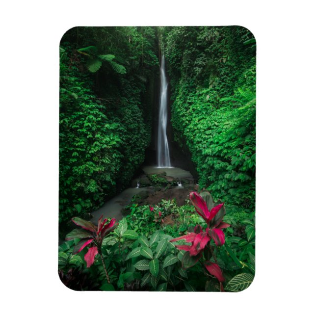 Forests | Leke Leke Waterfalls in Bali Magnet (Vertical)