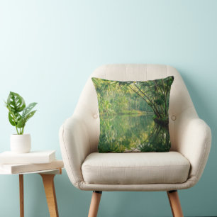 Forests Mangrove Forest Throw Pillow