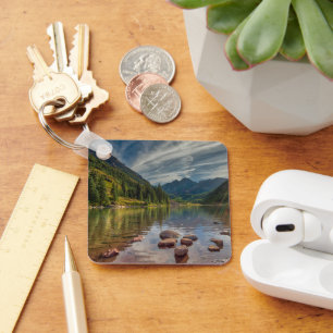 Forests Maroon Bells Colorado Keychain