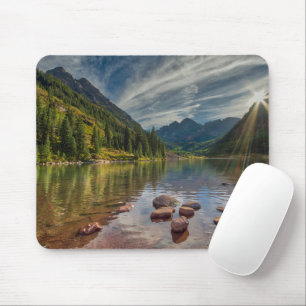 Forests Maroon Bells Colorado Mouse Pad