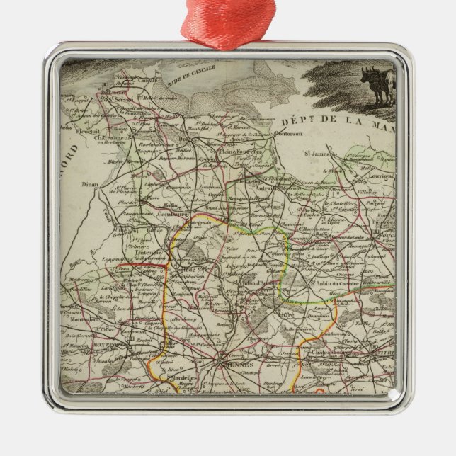 Forests Metal Ornament (Front)