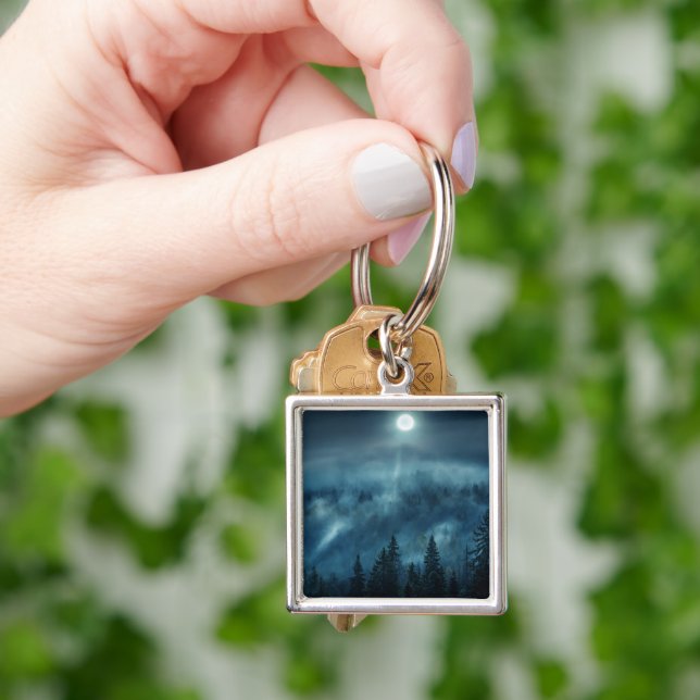 Forests | Moonlit Forest Keychain (Hand)