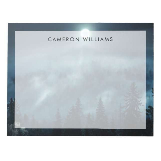 Forests | Moonlit Forest Notepad (Front)