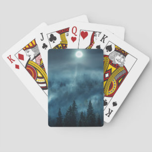 Forests Moonlit Forest Playing Cards