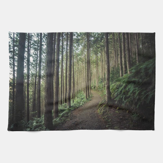 Forests | Mountains of Wakayama Japan Kitchen Towel (Horizontal)