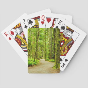 Forests   Olympic National Park Playing Cards