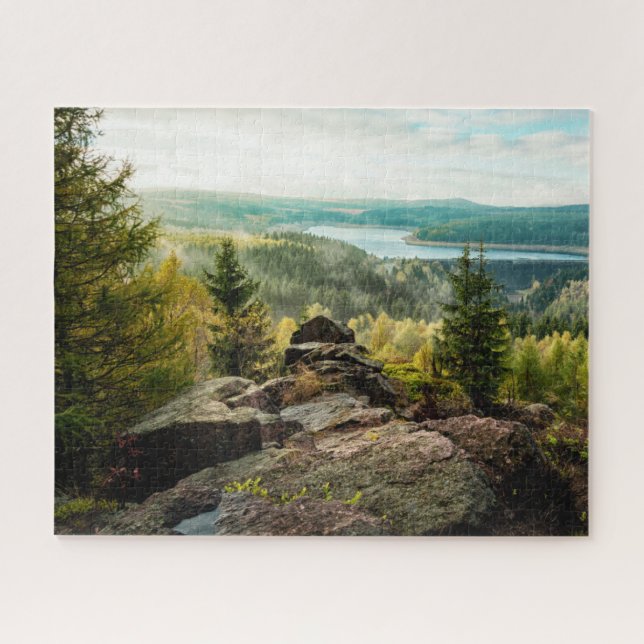 Forests | Ore Mountains Germany Jigsaw Puzzle (Horizontal)