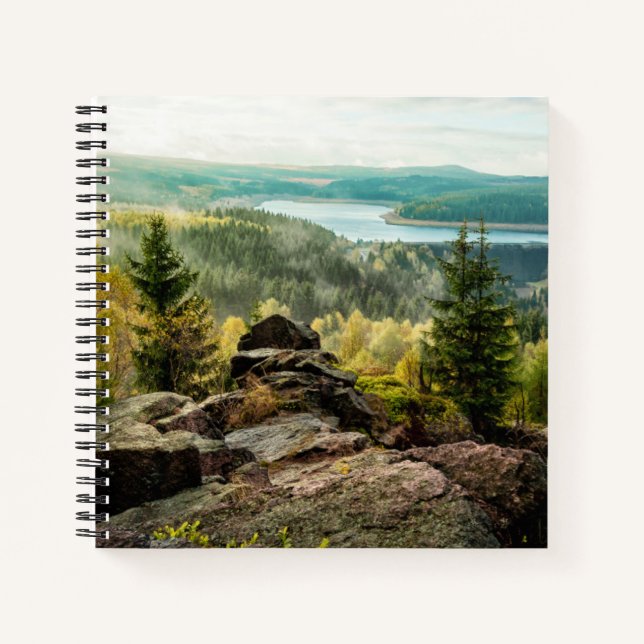 Forests | Ore Mountains Germany Notebook (Front)