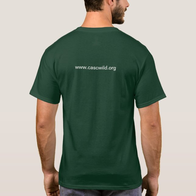 forests over fascists T-Shirt (Back)