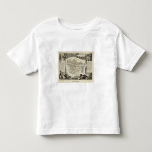 Forests shown by stippling District Toddler T-shirt