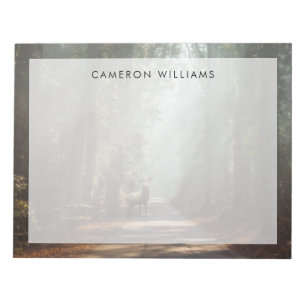 Forests Woodland Stag Notepad