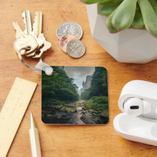 Forests   Zhangjiajie National Forest Park Keychain