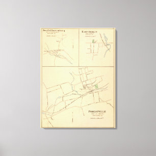 Forestville, S Glastonbury, E Berlin Canvas Print