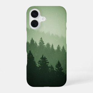 Forêt Brumeuse Vintage iPhone 16 Case
