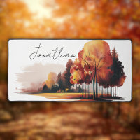 Forêt d'automne moderne