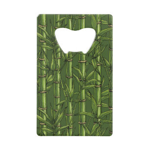 Forêt de bambou en vert