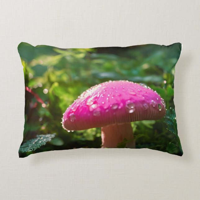 Forêt de champignons de Whimsical Coussin horizont (Devant)
